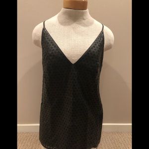 Bailey 44 vegan leather top